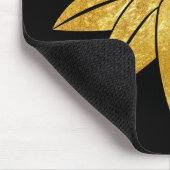 オリエフェイクント金ゴールド鎌倉源日本門美術 マウスパッド (コーナー)