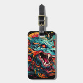 オリエモダンントドラゴン陛下 ラゲッジタグ (正面縦)