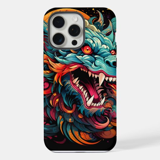 オリエモダンントドラゴン陛下 iPhoneケース (裏面)