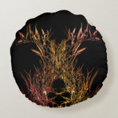 オリエレガントオエレガントタケ ラウンドクッション (裏面)