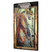 オリエンエレガントタルタイガー竹ブラックオレンジ クリップボード (左)