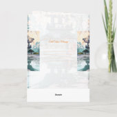 オリエンクールタルヒロシ日本のダ神社アート カード (裏面)