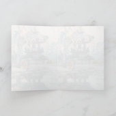 オリエンクールタルヒロシ日本のダ神社アート カード (内部)