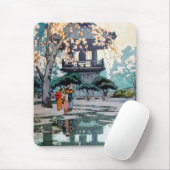 オリエンクールタルヒロシ日本のダ神社アート マウスパッド (マウス)