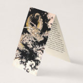 オリエンクールタル伝説の古中国の代竜の墨 名刺 (正面)