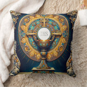 オリエンタリズムスタイル聖餐会ホストとアリス クッション (ブランケット)