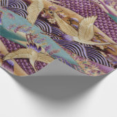 オリエンタルの美しい織り方 ラッピングペーパー (角)