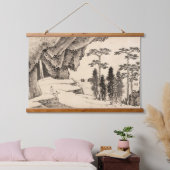 オリエンタルぶら下がったランドスケープ 吊り下げ型タペストリー (寝室)