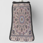 オリエンタルアンティークターキッシュペルシャラグカーペット ゴルフヘッドカバー (回転90)