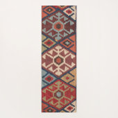 オリエンタルアンティークペルシアターキッシュカーペットラグ ヨガマット (裏面)