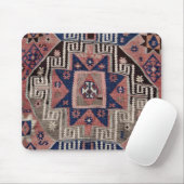 オリエンタルアンティークレッドキリムラグ マウスパッド (マウス)