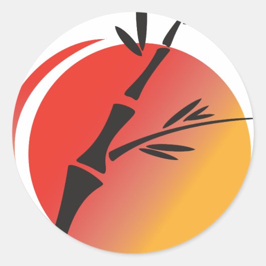 オリエンタルアート ラウンドシール (正面)