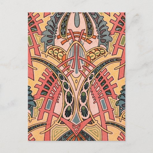 オリエンタルアールヌーボー ポストカード (正面)