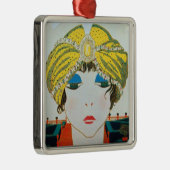 オリエンタルイエローターバンを持つ人 メタルオーナメント (右)
