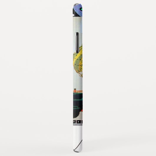 オリエンタルイエローターバン/美しいファッション Case-Mate iPhoneケース (裏面/右)