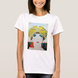 オリエンタルイエローターバン/美しいファッション Tシャツ