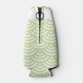 オリエンタルウェーブ背景 ボトルクーラー (裏面)