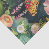 オリエンタルエレガントガーデンをテーマにしたデコップクラフティング 薄葉紙 (詳細)