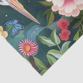 オリエンタルエレガントガーデンをテーマにしたデコップクラフティング 薄葉紙 (詳細)