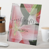 オリエンタルエレガントライリーウェディングカード&ギフト 台座サイン (インサイチュ)