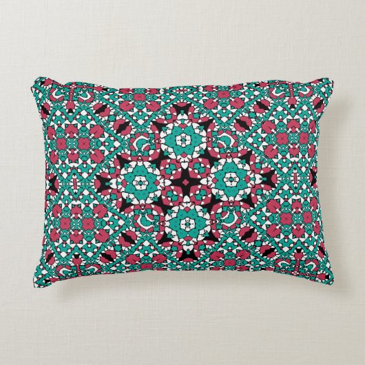 オリエンタルオーナメント アクセントクッション (正面)