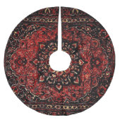 オリエンタルカーペットの外観はバラの着色フィールド ブラッシュドポリエステルツリースカート (正面)