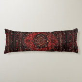 オリエンタルカーペットの外観はバラの着色フィールド ボディピロー (正面)