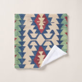 オリエンタルカーペットキリム バスタオルセット (ウォッシュタオル)