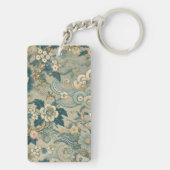 オリエンタルガーデンパターン キーホルダー (裏面)