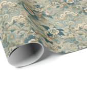 オリエンタルガーデンパターン ラッピングペーパー (ロールコーナー)