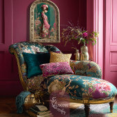 オリエンタルガーデンポートレートコラージアート 薄葉紙