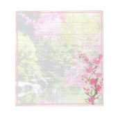 オリエンタルガーデン ノートパッド (正面)