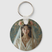 オリエンタルガールキーチェーン キーホルダー (正面)