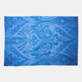 オリエンタルクジャク キッチンタオル (横)