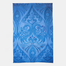 オリエンタルクジャク キッチンタオル