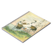 オリエンタルクレーン ノートブック (左側)