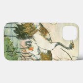 オリエンタルクレーン Case-Mate iPhoneケース (裏面 (横))