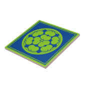 オリエンタルグリーン長宗我部日本文ベクトルアート タイル (側面)