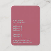 オリエンタルグローIII – 名刺 (裏面)