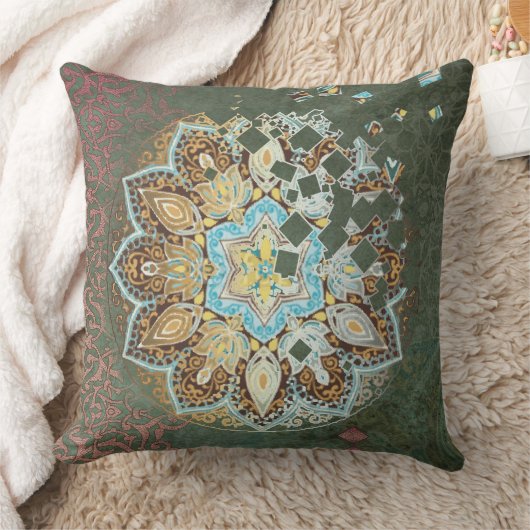 オリエンタルグローIII – 枕 (ブランケット)