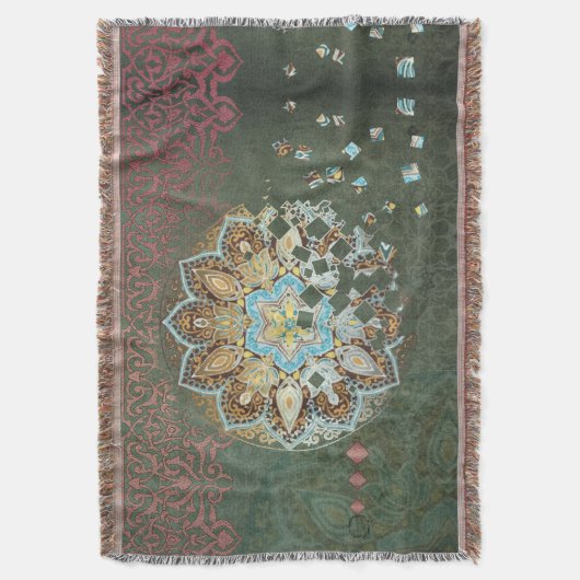 オリエンタルグローIII – 毛布 (正面縦)