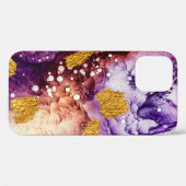 オリエンタルゴールデンスワーズ絵画抽象芸術 Case-Mate iPhoneケース (裏面 (横))