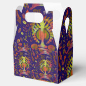 オリエンタルサイケデリックシンメトリ抽象芸術アート フェイバーボックス (オープン)