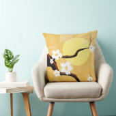 オリエンタルサンと花 クッション (椅子)