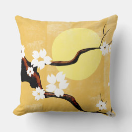 オリエンタルサンと花 クッション