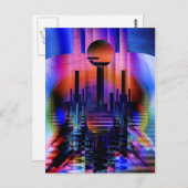 オリエンタルサンセット ポストカード (正面/裏面)