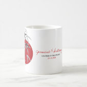 オリエンタルサンライズゼンバンブーガーデンアジア結婚ーズ コーヒーマグカップ (中央)