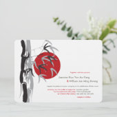 オリエンタルサンライズゼンバンブーガーデンアジア結婚ーズ 招待状 (スタンド正面)