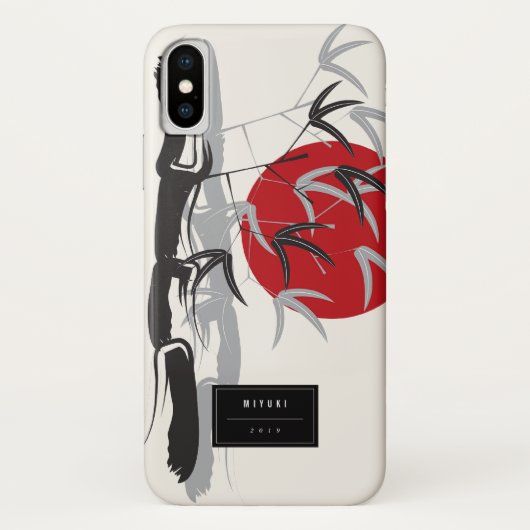 オリエンタルサンライズゼンバンブーガーデンアジア結婚ーズ Case-Mate iPhoneケース (裏面)