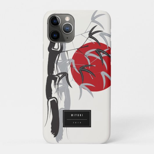 オリエンタルサンライズゼンバンブーガーデンアジア結婚ーズ Case-Mate iPhoneケース (裏)